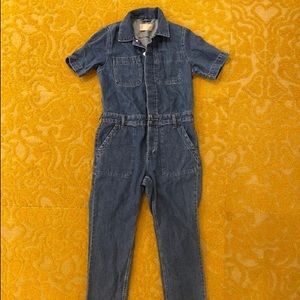 Everlane Denim super-soft summer Jean coverall jumpsuit